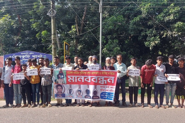 হত্যার একমাস পেরিয়ে গেলেও গ্রেপ্তার হয়নি কোন আসামি