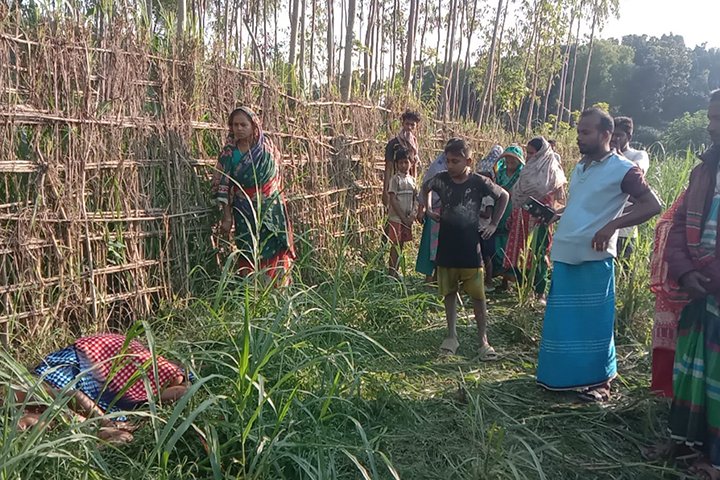 শিবালয়ে গৃহবধূর গলাকাটা লাশ উদ্ধার