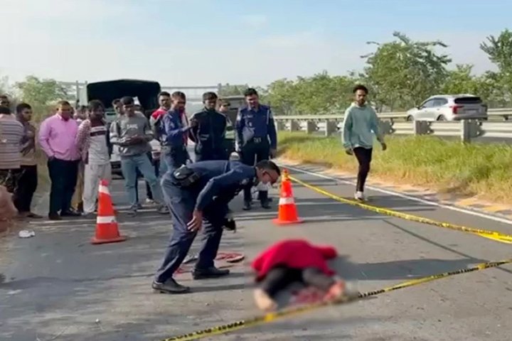 মুন্সীগঞ্জে এক্সপ্রেসওয়েতে তরুণীকে গুলি করে হত্যা