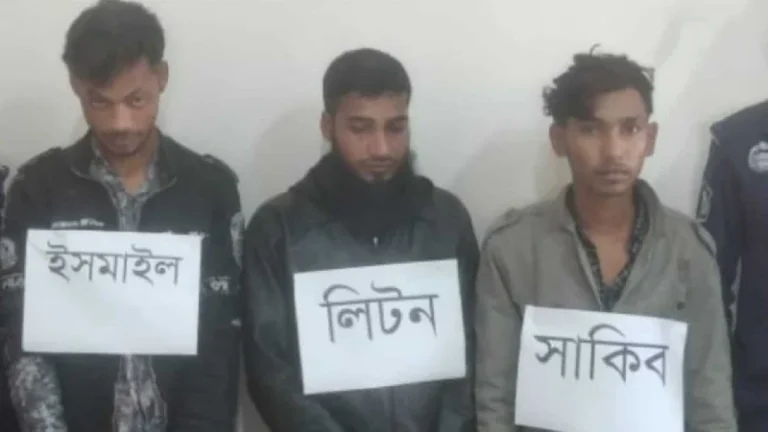 স্কুলছাত্রীকে সংঘবদ্ধ ধর্ষণের পর হত্যা: গ্রেফতার ৩