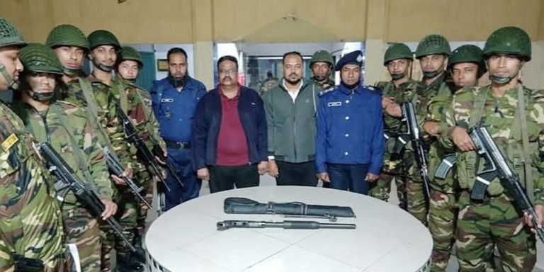 জাসদ নেতা শফিকুল ইসলাম অস্ত্রসহ গ্রেপ্তার