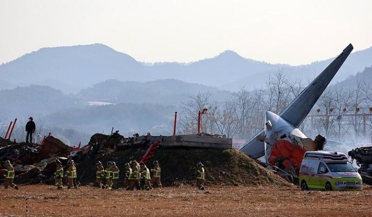 দক্ষিণ কোরিয়ায় বিমান বিধ্বস্ত, নিহত বেড়ে ৯৬