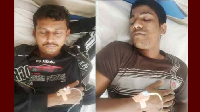 মাটিবোঝাই ট্রাক্টর যেতে বাধা দেওয়ায় ৩ জনকে পিটিয়ে জখম