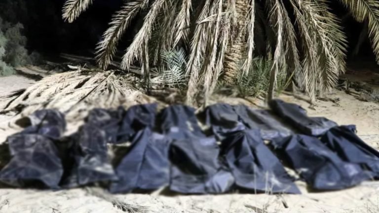 লিবিয়ায় দুটি গণকবর থেকে ৫০ অভিবাসীর মরদেহ উদ্ধার