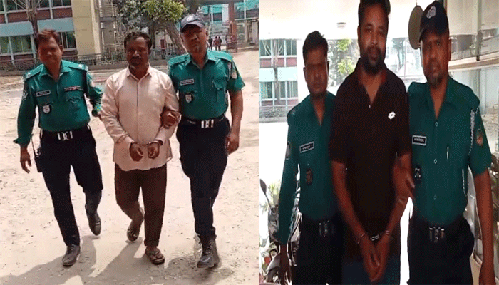 রংপুরে আওয়ামী লীগ নেতা মিজু ও ছাত্রলীগ নেতা জনি গ্রেপ্তার