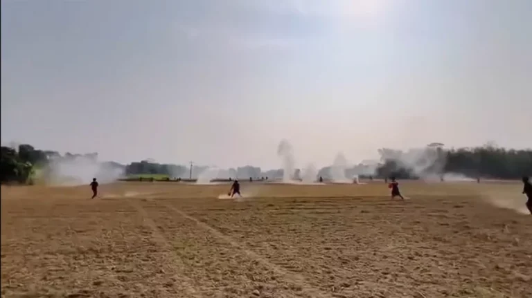 জাজিরায় আবারও দুই পক্ষের সংঘর্ষ, শতাধিক ককটেলের বিস্ফোরণ