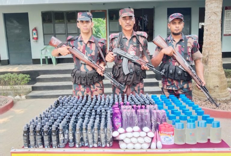 বেনাপোল সীমান্তে আবারও ১৫ লক্ষ টাকার অবৈধ ভারতীয় পন্য জব্দ