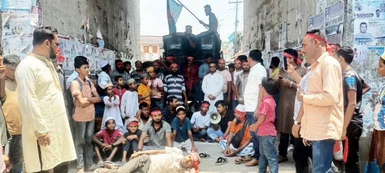 বিএনপির দুই পক্ষের ধাক্কাধাক্কিতে মে দিবসের শোভাযাত্রা পণ্ড