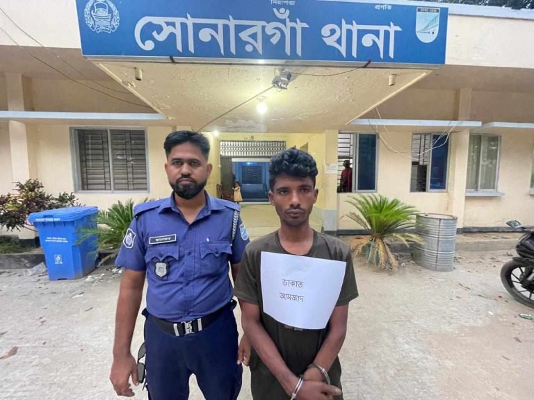 সোনারগাঁয়ে শীর্ষ ডাকাত জঙ্গি সোহানের প্রধান সহযোগী হাতকাটা আমজাদ গ্রেফতার