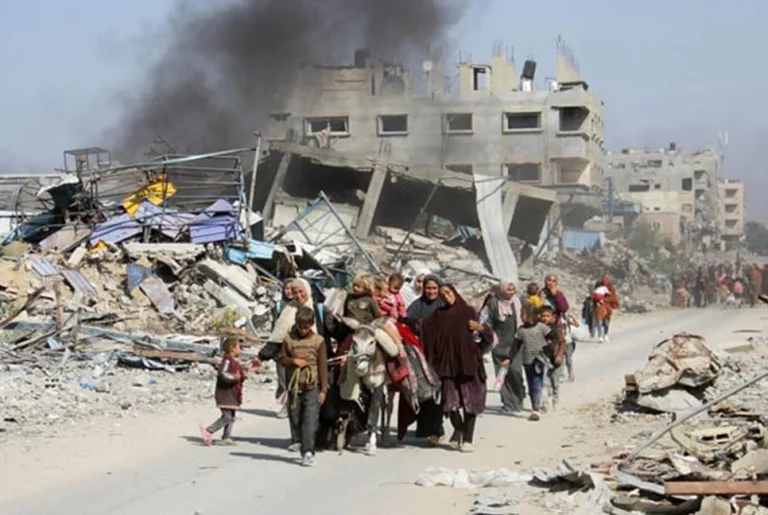 গাজা সিটির একটি এলাকা খালি করার নির্দেশ ইসরায়েলি সেনাবাহিনীর