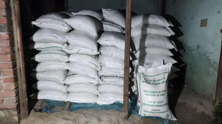বিএনপি নেতার গুদাম থেকে ৫ হাজার কেজি সরকারি চাল উদ্ধার