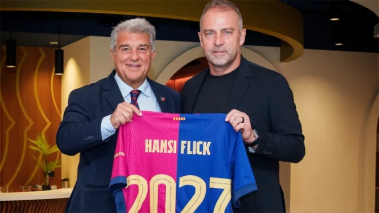 বার্সার সঙ্গে ২০২৭ সাল পর্যন্ত ফ্লিকের চুক্তি নবায়ন