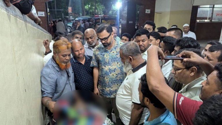 রাজধানীর বাড্ডায় এলোপাতাড়ি গুলিতে বিএনপি নেতা নিহত