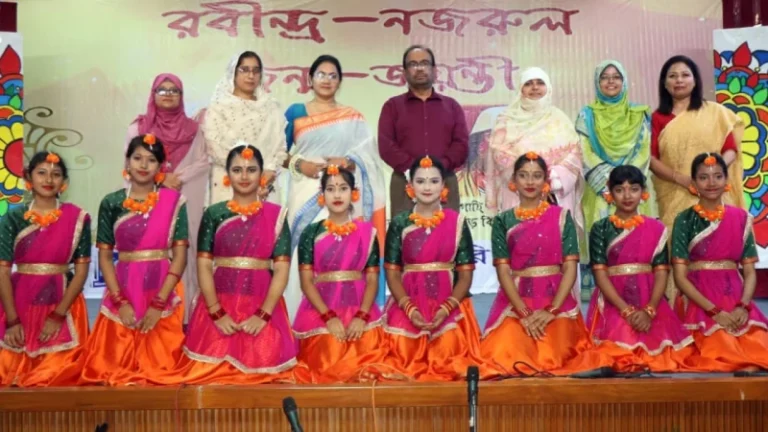 মাইলস্টোন প্রিপারেটরি কেজি স্কুলের উদ্যোগে রবীন্দ্র নজরুল জয়ন্তী উদযাপন