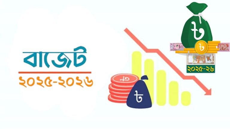 বাজেটের অর্থের যোগান ও ব্যয়ের খাত