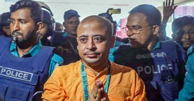 আলিফ হত্যাসহ ৫ মামলায় চিন্ময় দাসের জামিন নামঞ্জুর