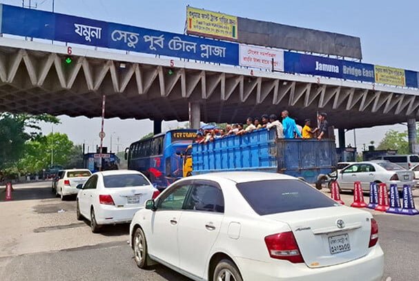 যমুনা সেতুতে টোল আদায়ের রেকর্ড