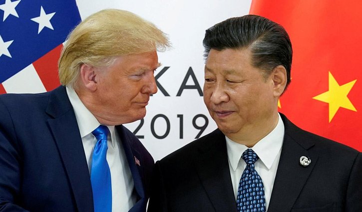 যুক্তরাষ্ট্র-চীন বাণিজ্য চুক্তি সম্পন্ন: ট্রাম্প