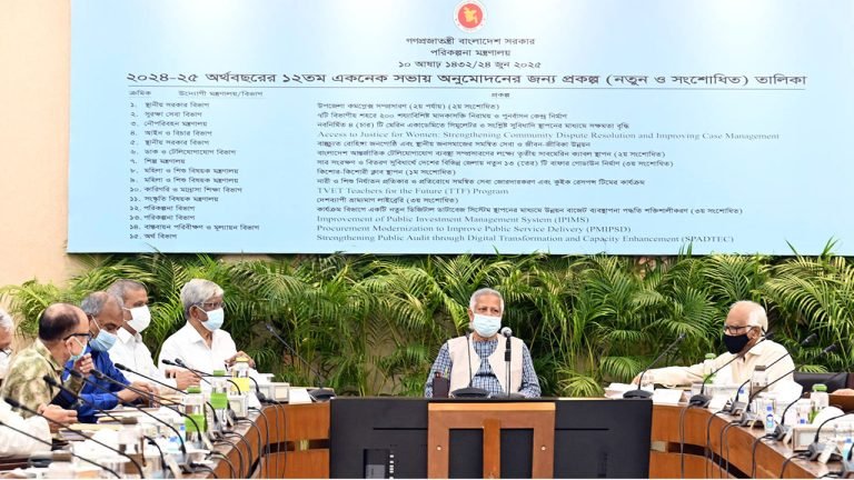 একনেকে ৯ হাজার কোটি টাকার ১৭ প্রকল্প অনুমোদন