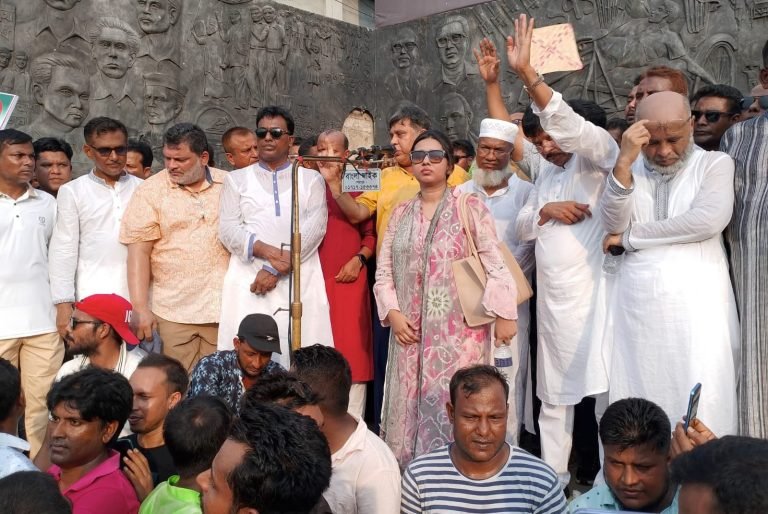 ৩১ দফা বাস্তবায়নে শেরপুরে বিএনপির মিছিল ও সমাবেশ