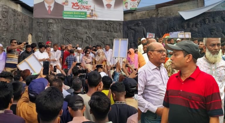 শেরপুরে বিএনপি’র সমাবেশে সাংবাদিকদের ওপর হামলা মামলার আসামী!