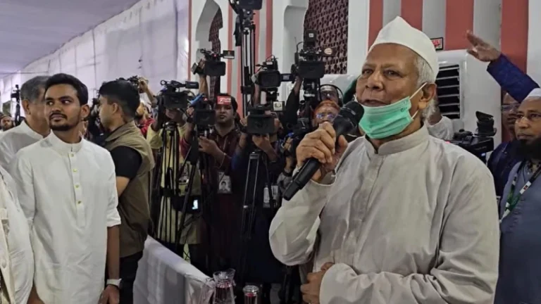 পবিত্র ঈদুল আজহা উপলক্ষ্যে প্রধান উপদেষ্টার শুভেচ্ছা বাণী