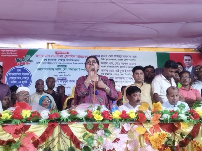 নতুন কর্মসংস্থান সৃষ্টি ও দুর্নীতিমুক্ত সমাজ গঠনে কাজ করার ঘোষণা; বিএনপি নেত্রী প্রিয়ংকার