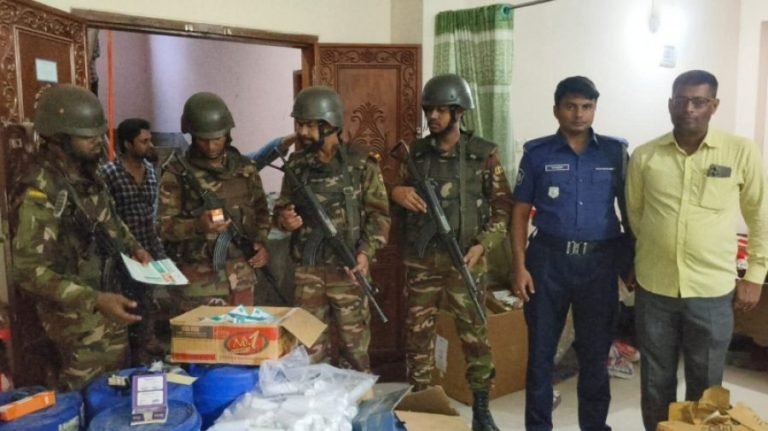 ভুয়া ওষুধ ও স্কিন কেয়ার পণ্য প্রস্তুতকারী ল্যাব সিলগালা, ম্যানেজার কারাগারে