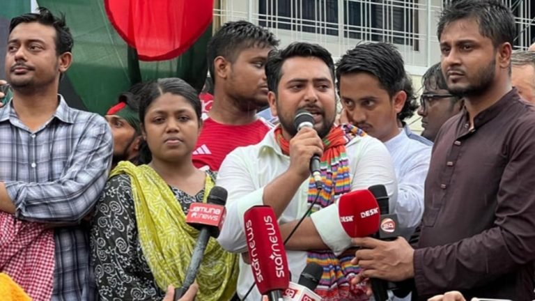 ভারতের গোলামী থেকে আমরা মুক্তি পেয়েছি: নাহিদ ইসলাম