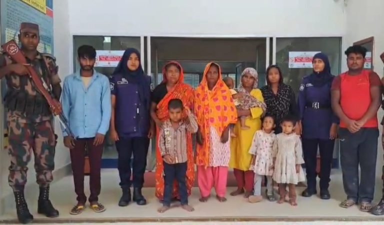 শেরপুরে সীমান্ত দিয়ে শিশুসহ ১০জনকে পুশ ইন করেছে বিএসএফ