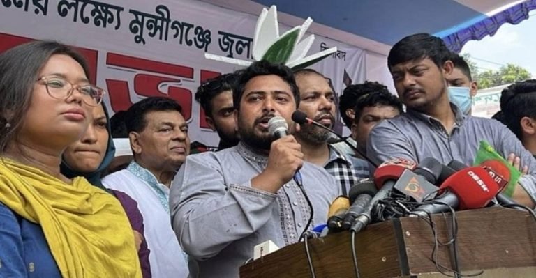 ‘মুজিববাদ-ফ্যাসিবাদ’ শেষ না হওয়া পর্যন্ত লড়াই চলবে: নাহিদ