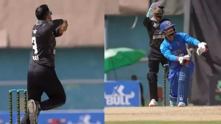 নবির বলে বিশাল ছক্কা হাঁকিয়ে ছেলে হাসানের আগমনী বার্তা