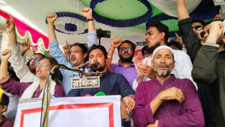 মুজিববাদ নানা ছলে-বলে মাথাচাড়া দেওয়ার চেষ্টা করছে: নাহিদ ইসলাম