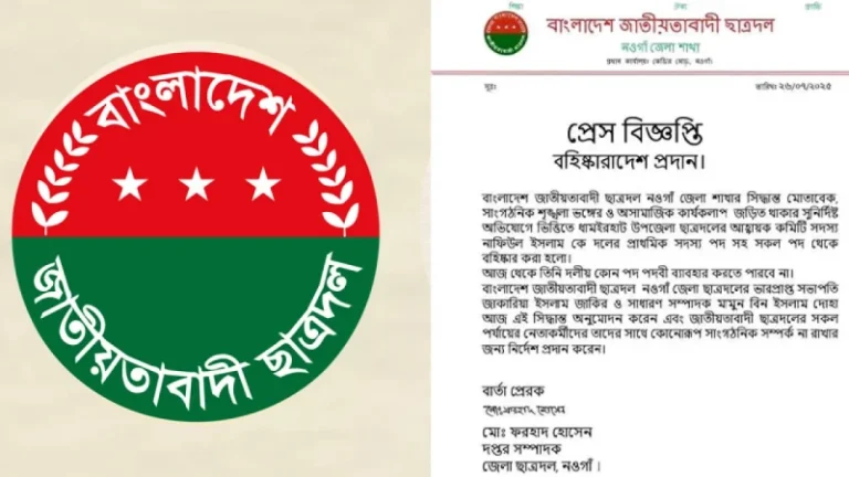 ছাত্রদল নেতার মাদক সেবনের ভিডিও ভাইরাল, দল থেকে বহিষ্কার