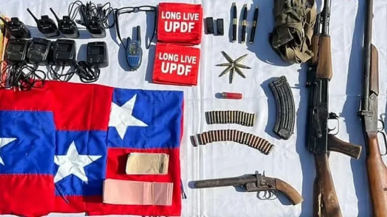 ইউপিডিএফের আস্তানায় সেনাবাহিনীর অভিযান চলছে