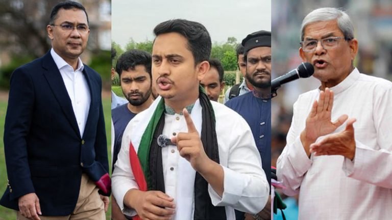 ফেসবুকে তারেক রহমান ও মির্জা ফখরুলকে ট‍্যাগ করে যা লিখলেন সারজিস