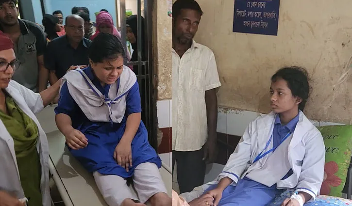 ব্রাহ্মণবাড়িয়ায় বিদ্যালয়ে আগুন, ২৫ শিক্ষার্থী আহত