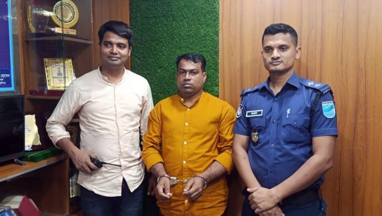 মুন্সীগঞ্জের শীর্ষ মাদক ব্যবসায়ী লিটন কসাই আটক