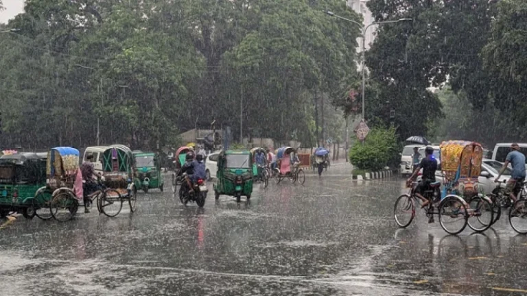 ঢাকায় বৃষ্টি নিয়ে দুঃসংবাদ