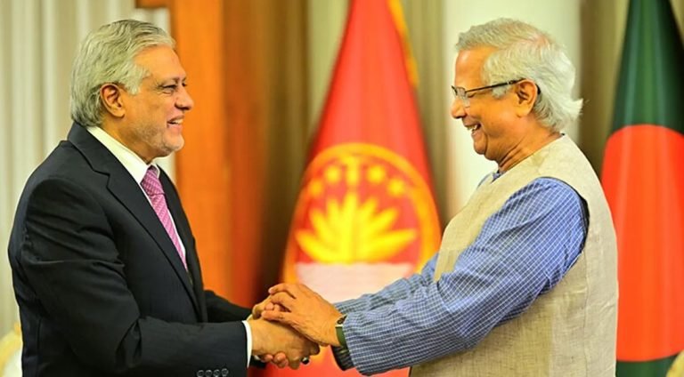 বাংলাদেশ সফর ‘অত্যন্ত ফলপ্রসূ’ হয়েছে: ইসহাক দার