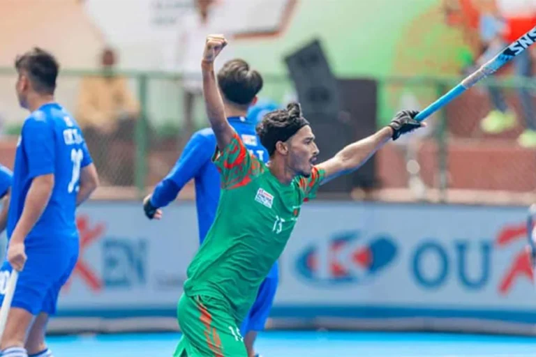 এশিয়া কাপ হকিতে বড় জয়ে ঘুরে দাঁড়াল বাংলাদেশ
