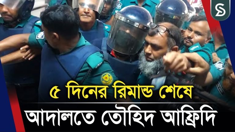 তৌহিদ আফ্রিদিকে কারাগারে পাঠিয়েছেন আদালত