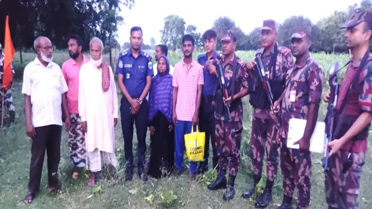 ১৪ মাস নিখোঁজের পর বিএসএফের মাধ্যমে ভারত থেকে দেশে ফিরলেন জাকির