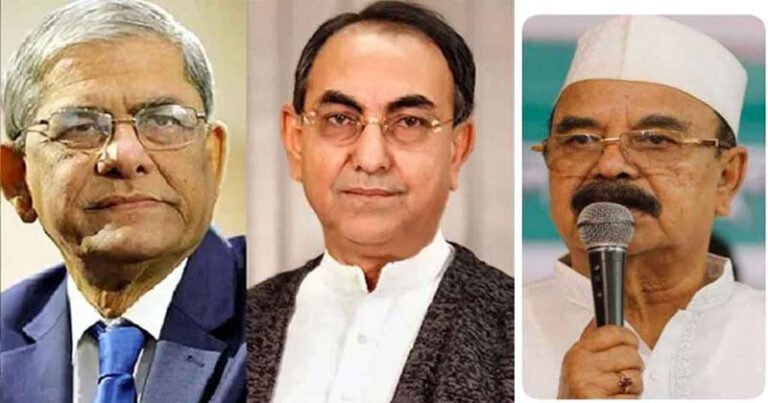 মোটরসাইকেল পোড়ানোর মামলায় অব্যাহতি পেলেন ফখরুল, গয়েশ্বর ও আব্বাস