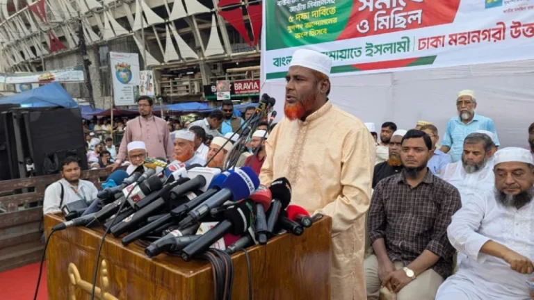 বিদ্যমান কাঠামোতে নির্বাচন হলে আরেকটি হাসিনার জন্ম হবে: জামায়াত সেক্রেটারি