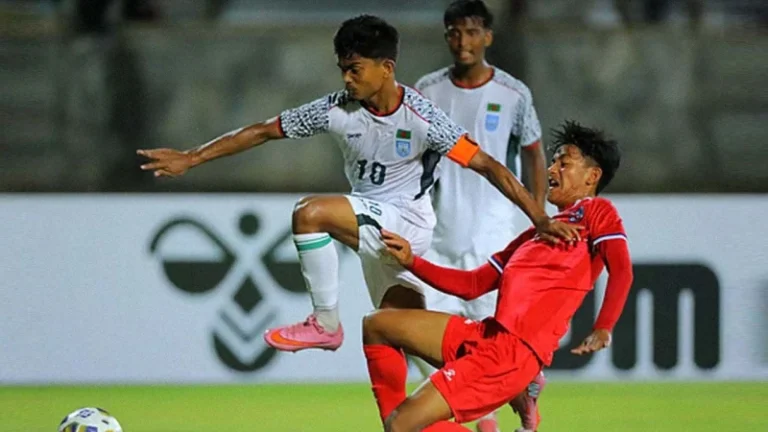 নেপালকে উড়িয়ে সাফ অনূর্ধ্ব-১৭ মিশন শুরু বাংলাদেশের