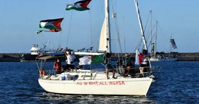 গাজায় ত্রাণবাহী মানবিক নৌযান প্রবেশে ফের বাধা ইসরায়েলের