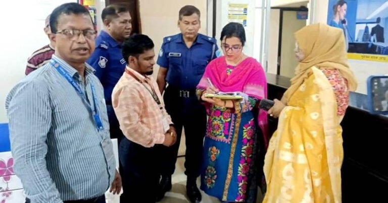 কালীগঞ্জ নিউ আধুনিক হাসপাতালে ভ্রাম্যমাণ আদালতের অভিযান, জরিমানা