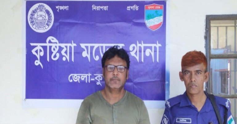 কুষ্টিয়ায় যুবলীগ নেতা মোহাম্মদ আলী নিশান গ্রেফতার
