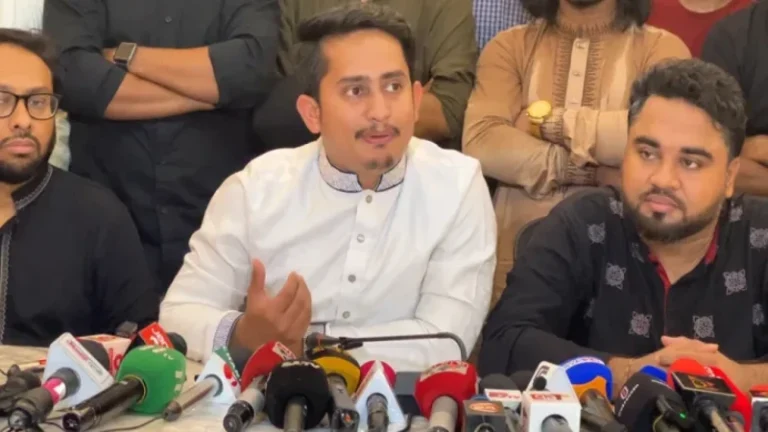 চাপের কারণে শাপলা প্রতীক দিতে সাহস পাচ্ছে না ইসি: সারজিস আলম